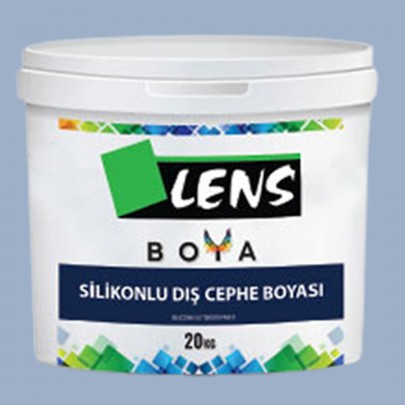 Lens Silikonlu Dış Cephe Boyası Mavi Gri 20 KG (Fiyat İçin İletişime Geçiniz)