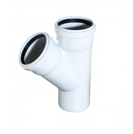Kalde PVC U 3,2 Tek Çatal (45°) 110x110