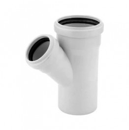 Kalde PVC U 3,2 Tek Çatal (45°) 75x50