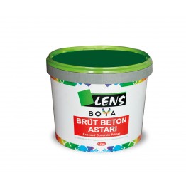 Lens Astar.100 İç Mekan Brüt Beton Astarı 12 Kg