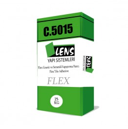Lens C.5015 SüperFlexGranit Yapıştırıcı Beyaz 25Kg
