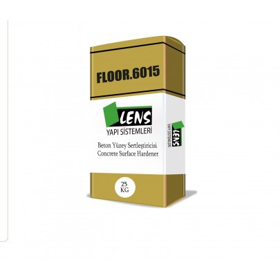Lens Floor.6015 Yüzey Sertleştirici Gri 25 Kg