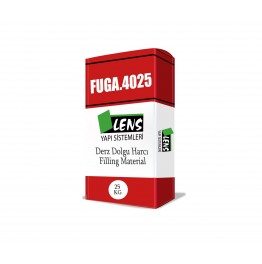 Lens Fuga.4025 Derz Dolgu Beyaz 20 Kg