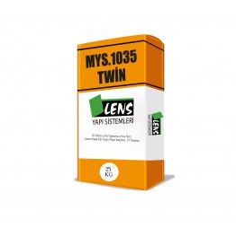 Lens MYS.1035 Twin Mantolama Yap. ve Sıvası 25 Kg