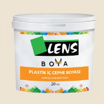 Lens Plastik İç Cephe Boyası Koyu Krem 20 KG (Fiyat İçin İletişime Geçiniz)